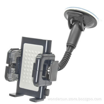 Car universal holder, windshield available, all types of mobile phone suitable